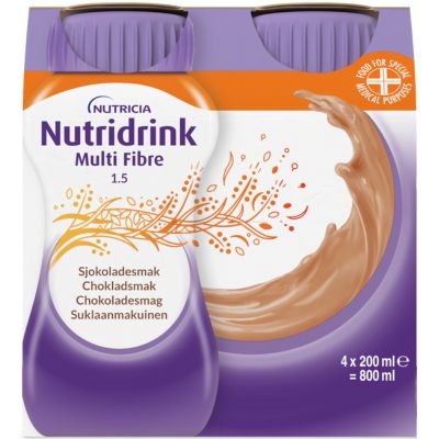 Nutridrink Multi Fibre Chokolade