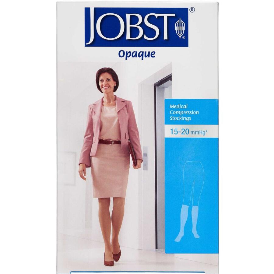 Jobst Opaque Natur Kompresionsknæstrømpe Str. L