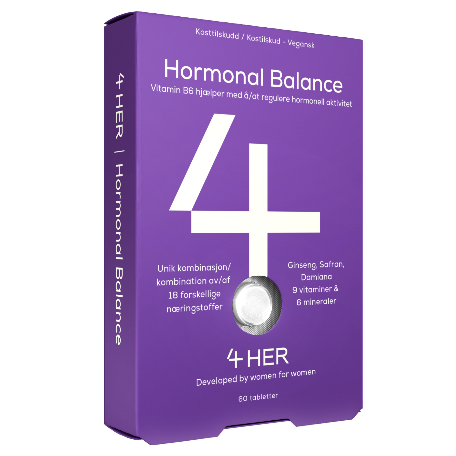 4Him & Her 4HER Hormonal Balance 60 stk