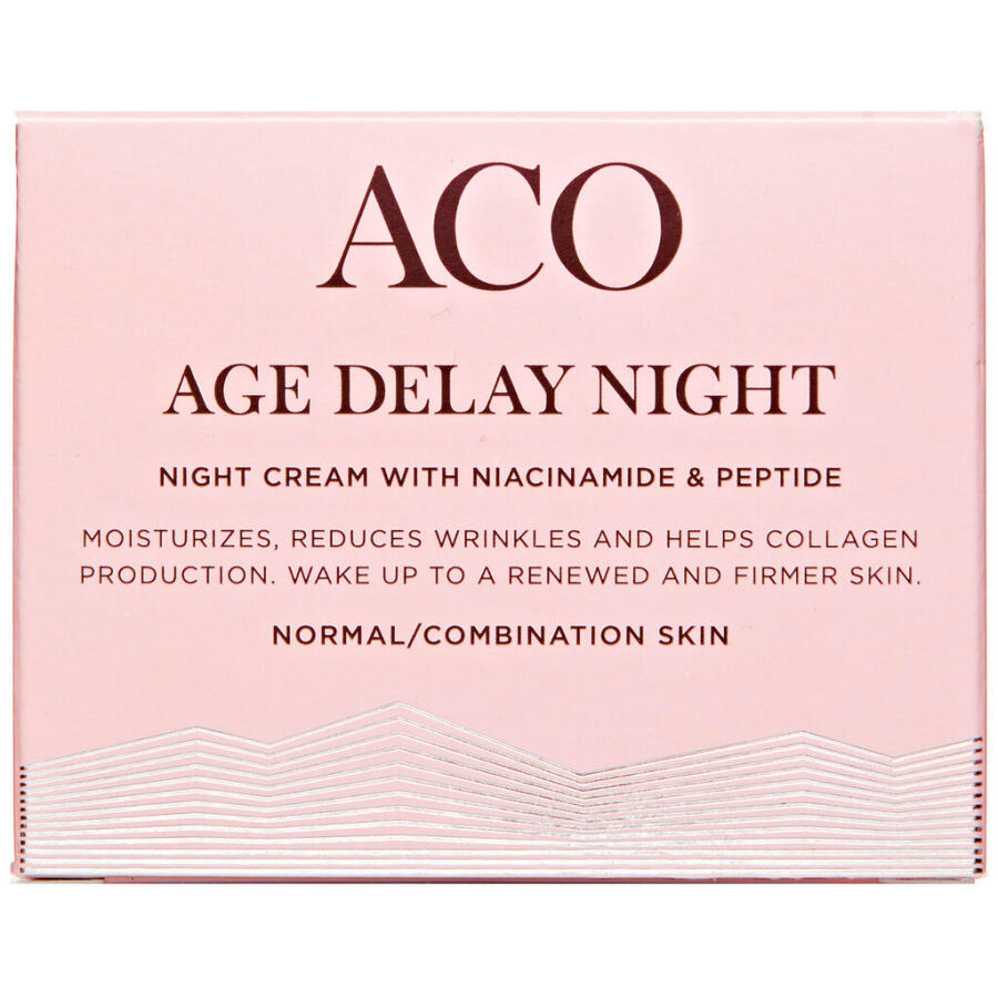 ACO Age Delay Night Cream Normal Skin