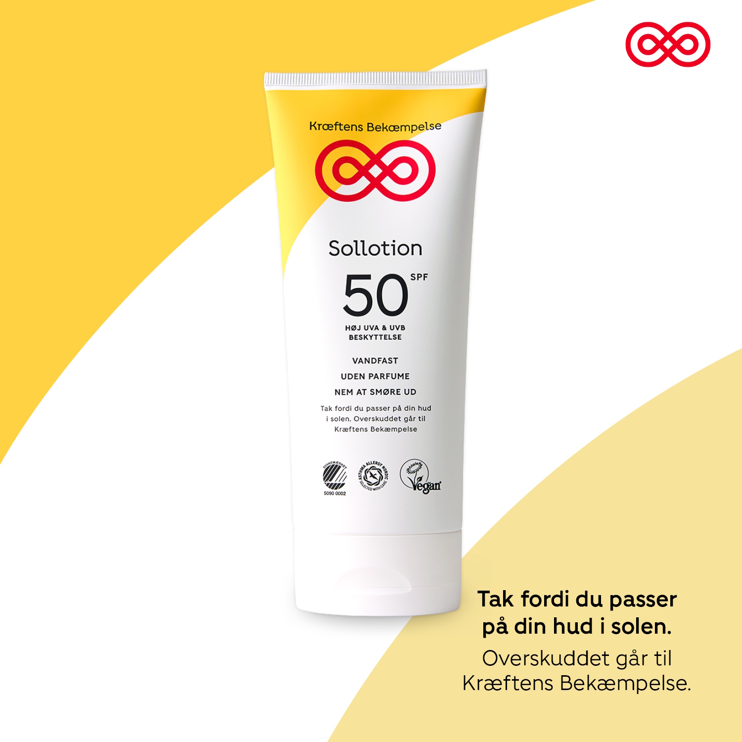 Kræftens Bekæmpelse Sollotion SPF 50