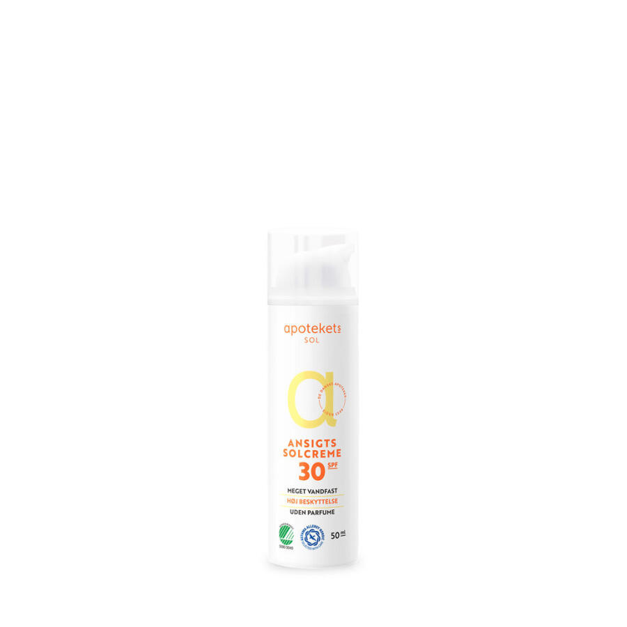 Apotekets Ansigtssolcreme SPF 30