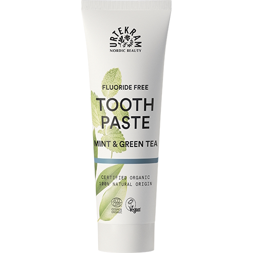 Urtekram Beauty Mint & Green Tea Toothpaste Organic