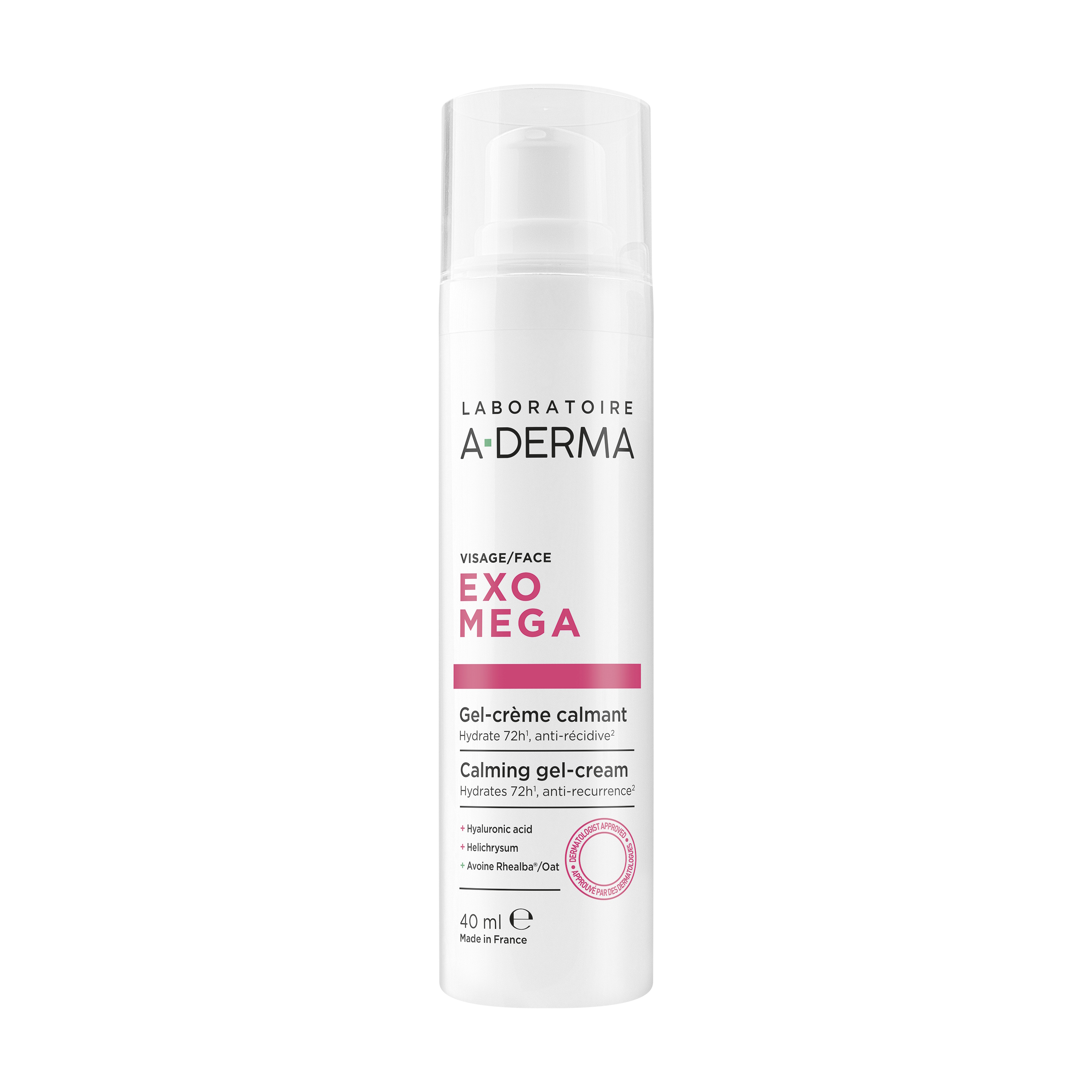A-Derma Exomega Face Calming Gel-Cream