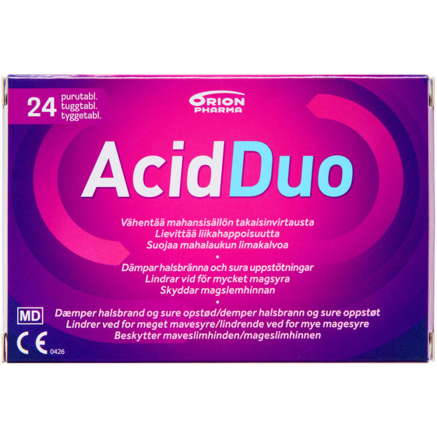 AcidDuo tyggetabletter