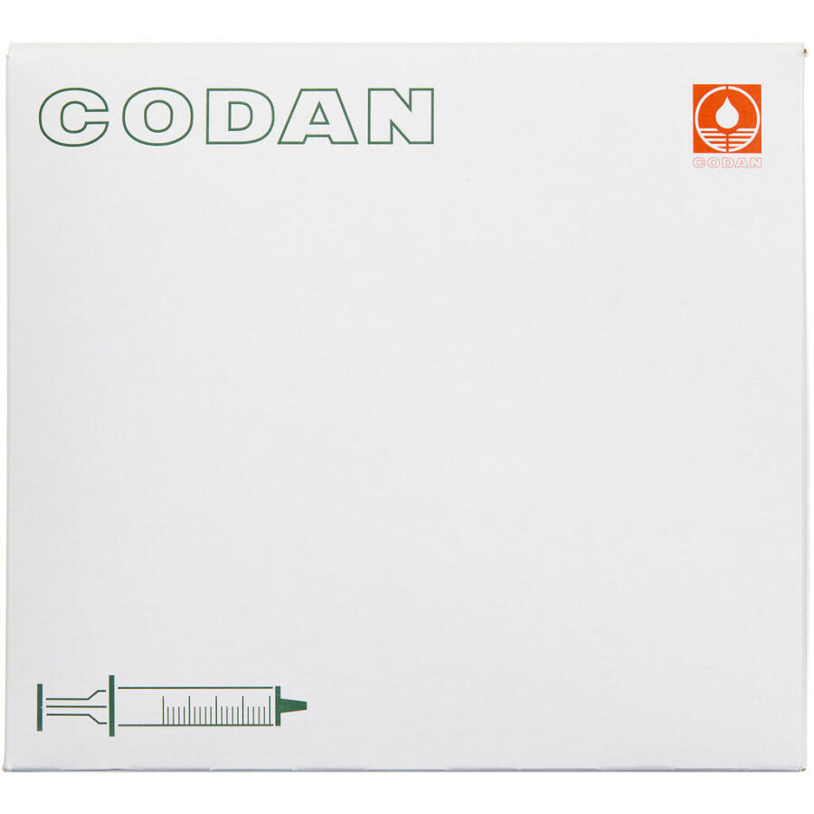 CODAN Luer 0,2 grad centrisk 5 ml sprøjte