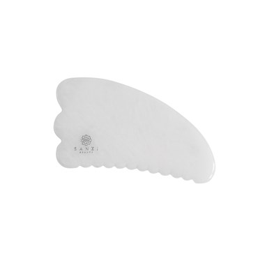 Sanzi Beauty Sculpt Gua Sha - White Jade