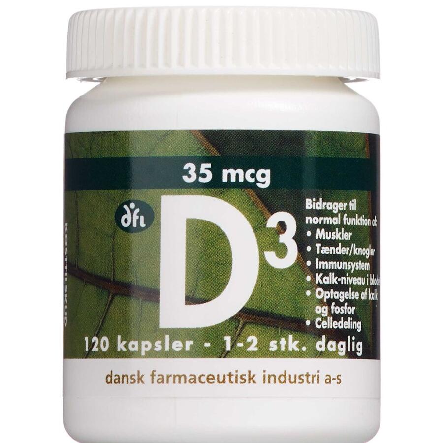 D3-Vitamin 35 µg Kapsler