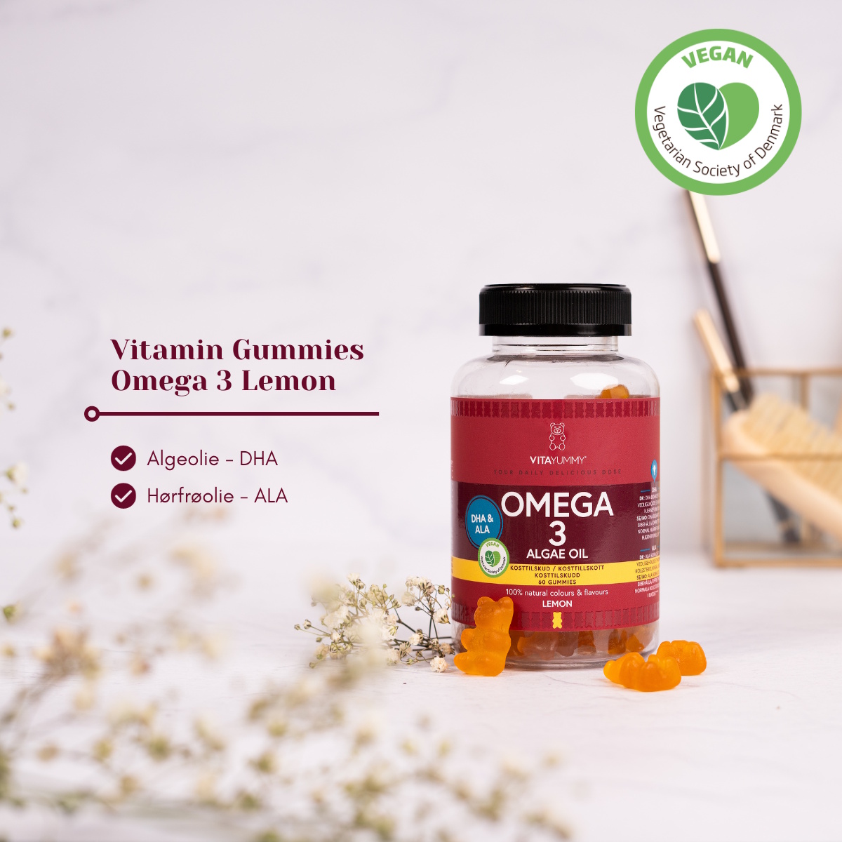 VitaYummy Omega 3, Lemon