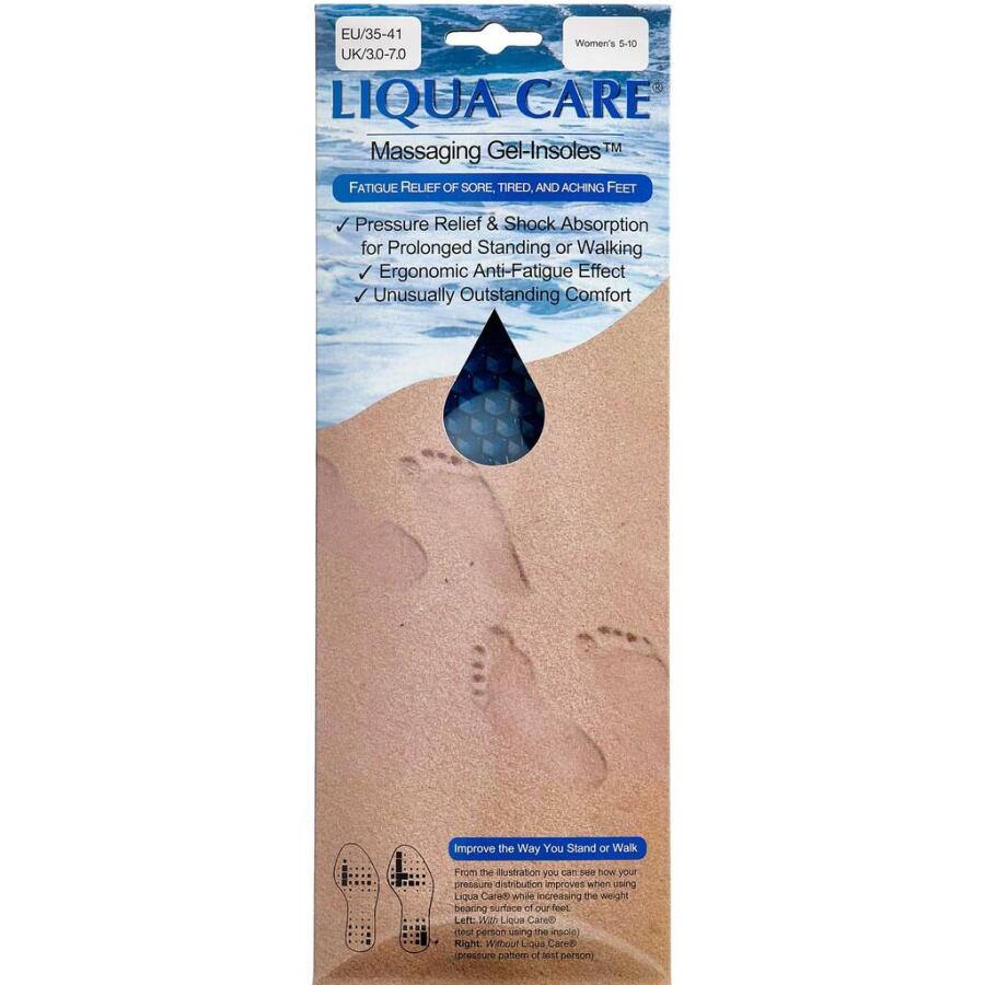 Liqua Care Massaging Gel-Insole Str. 35-41 Woman