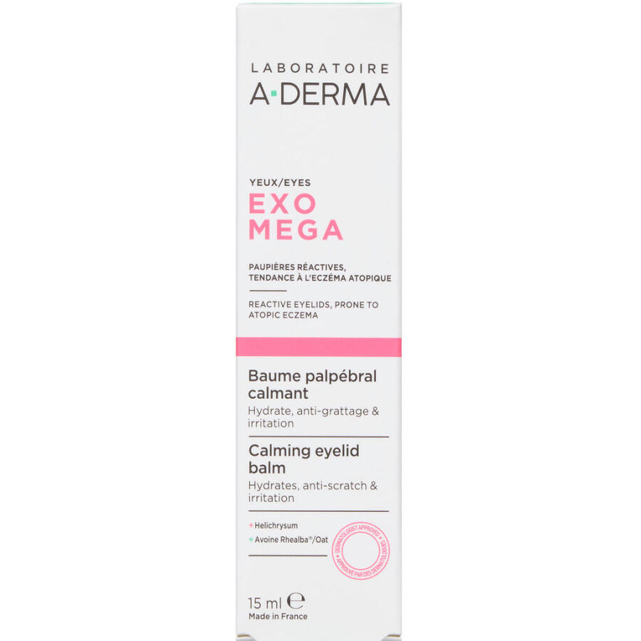 A-Derma Exomega Face Calming Eyelid Balm