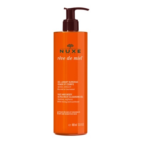 NUXE FACE & BODY ULTRA RICH CLEANSING GEL FOR FACE & BODY
