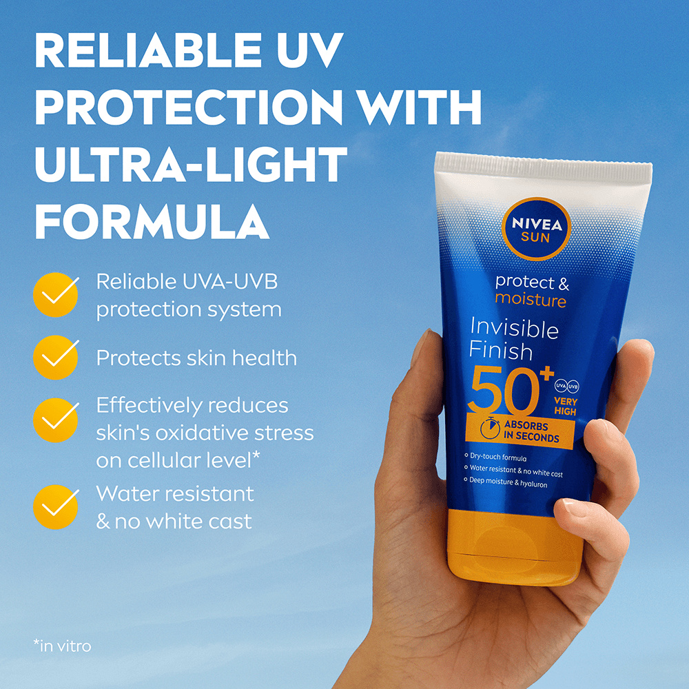 NIVEA Protect & Moisture Invisible Finish SPF50+