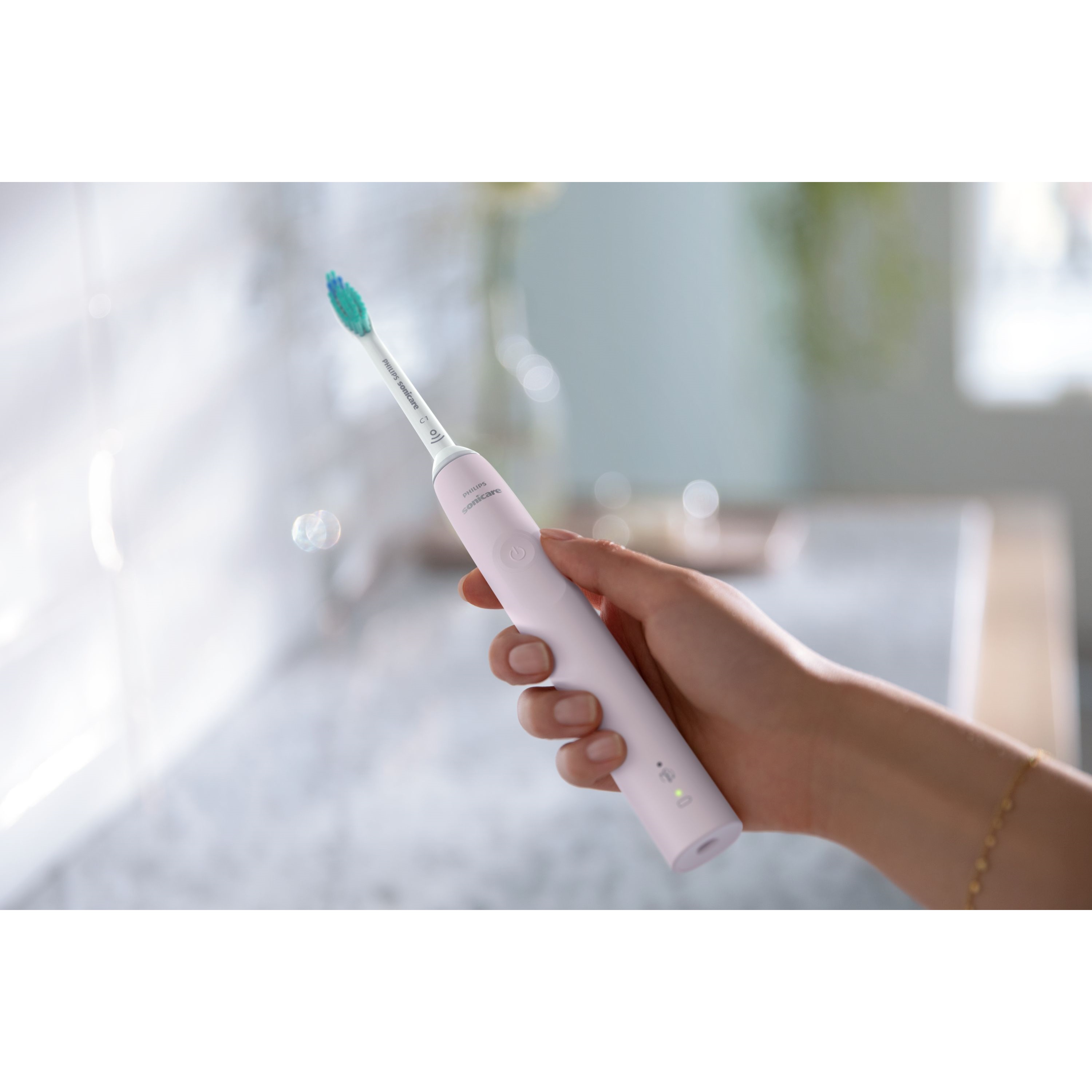 Philips Sonicare 3100 Series Genopladelig Sonisk Tandbørste Rose