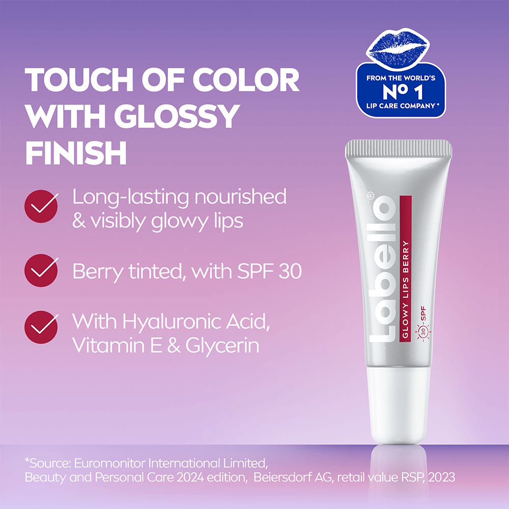 Labello Lip Glow Berry Lip Balm