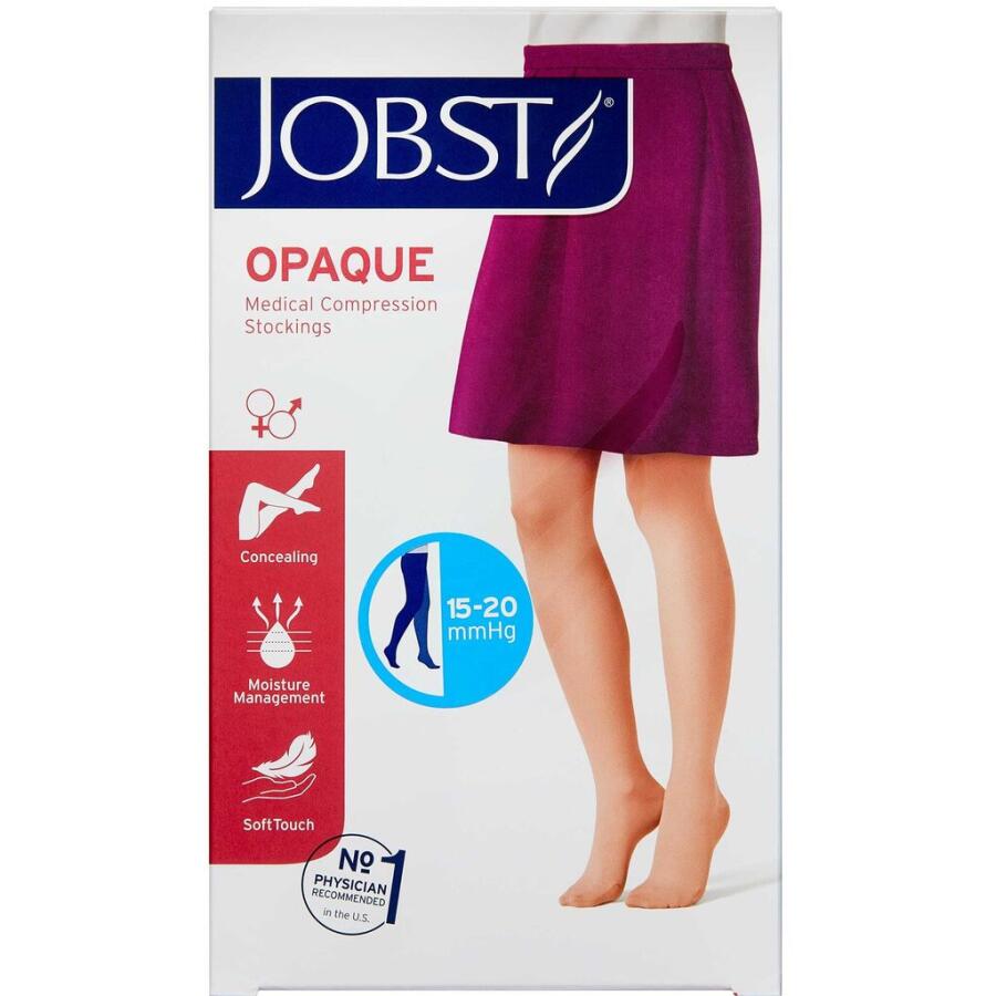 Jobst Opaque Sort Kompressionsstrømpebuks Str. XL