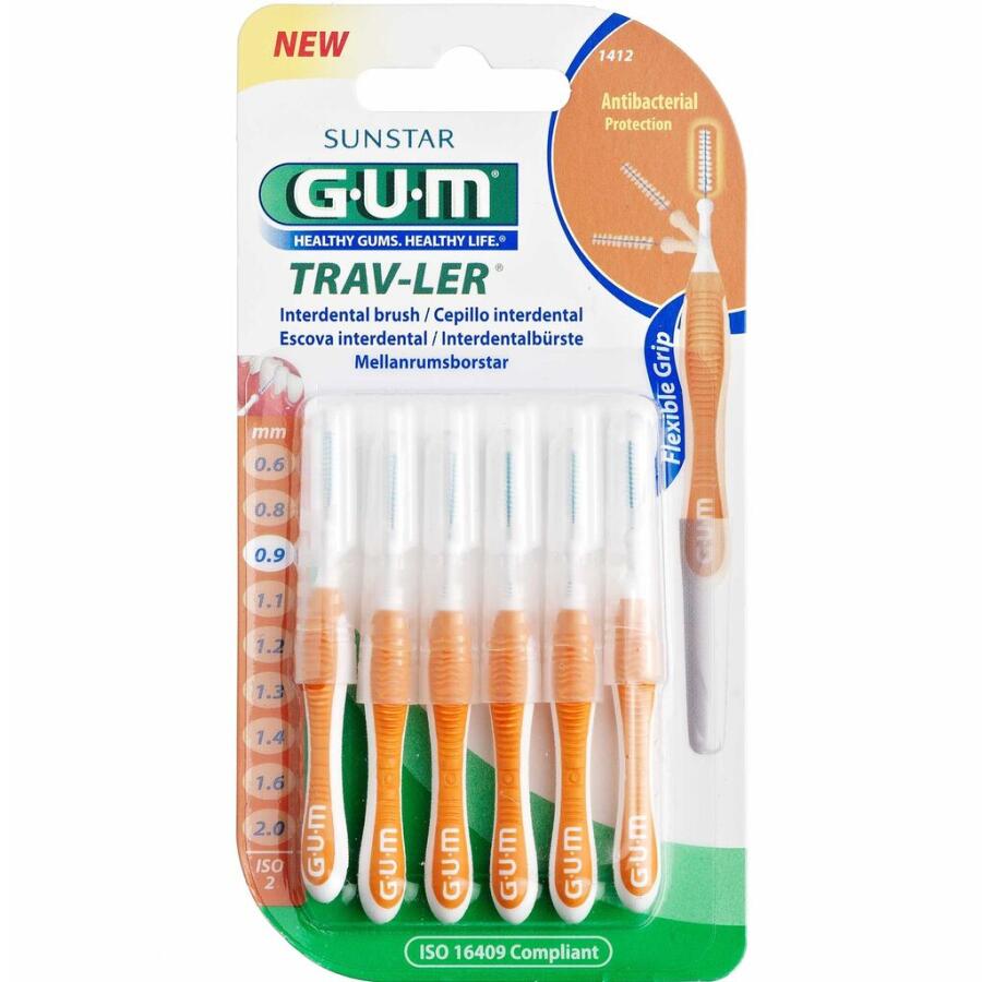 GUM Trav-Ler Mellemrumsbørste Nr. 1412 0,9mm