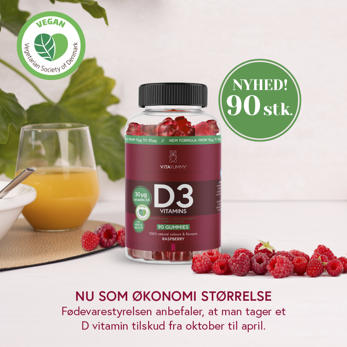 VitaYummy D3, Raspberry