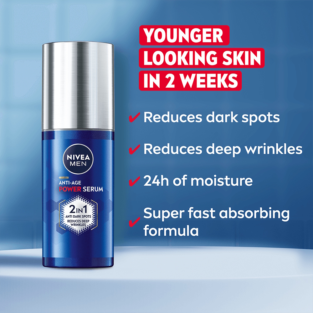 NIVEA Men ANTI-AGE 2IN1 POWER SERUM