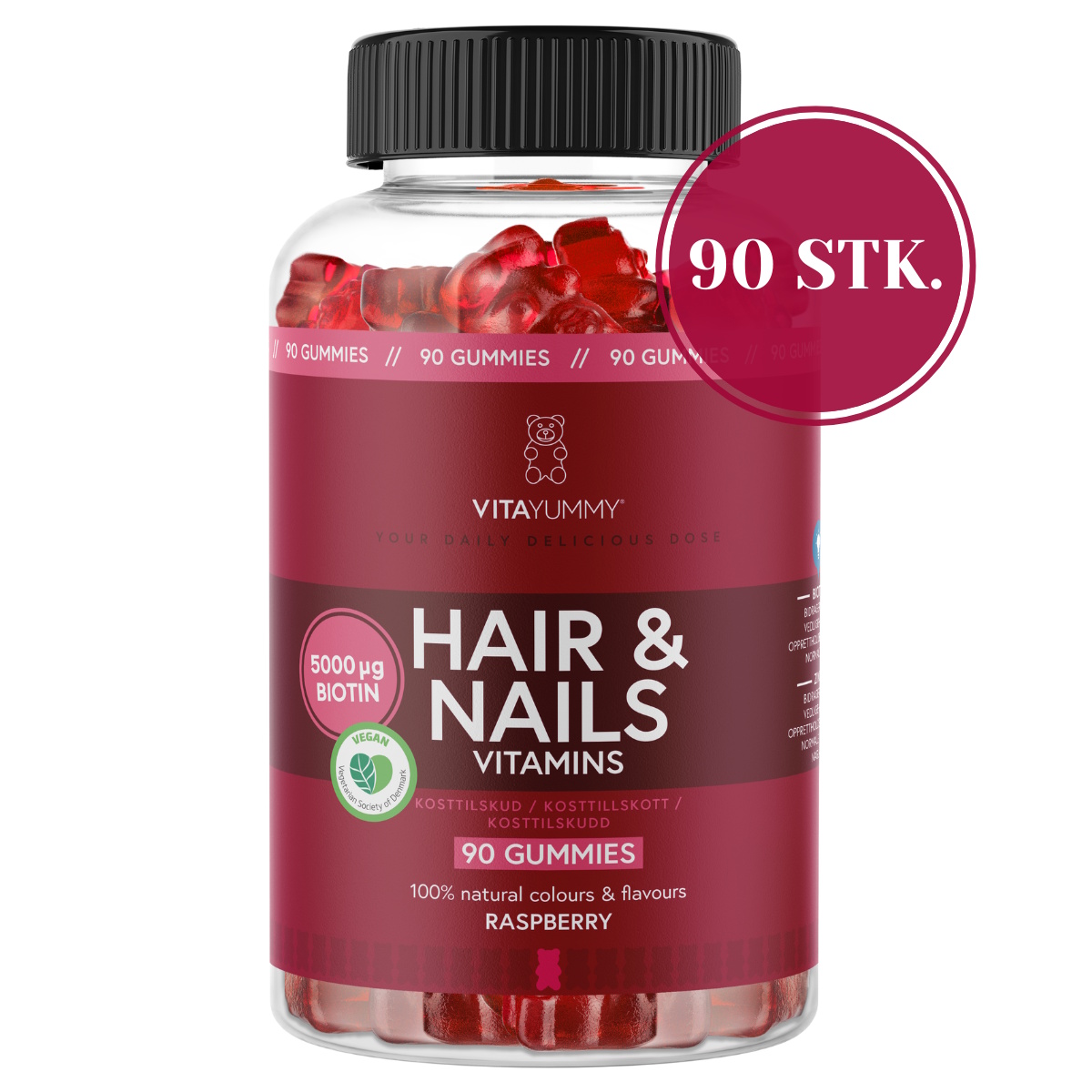 VitaYummy Hair & Nails, Raspberry