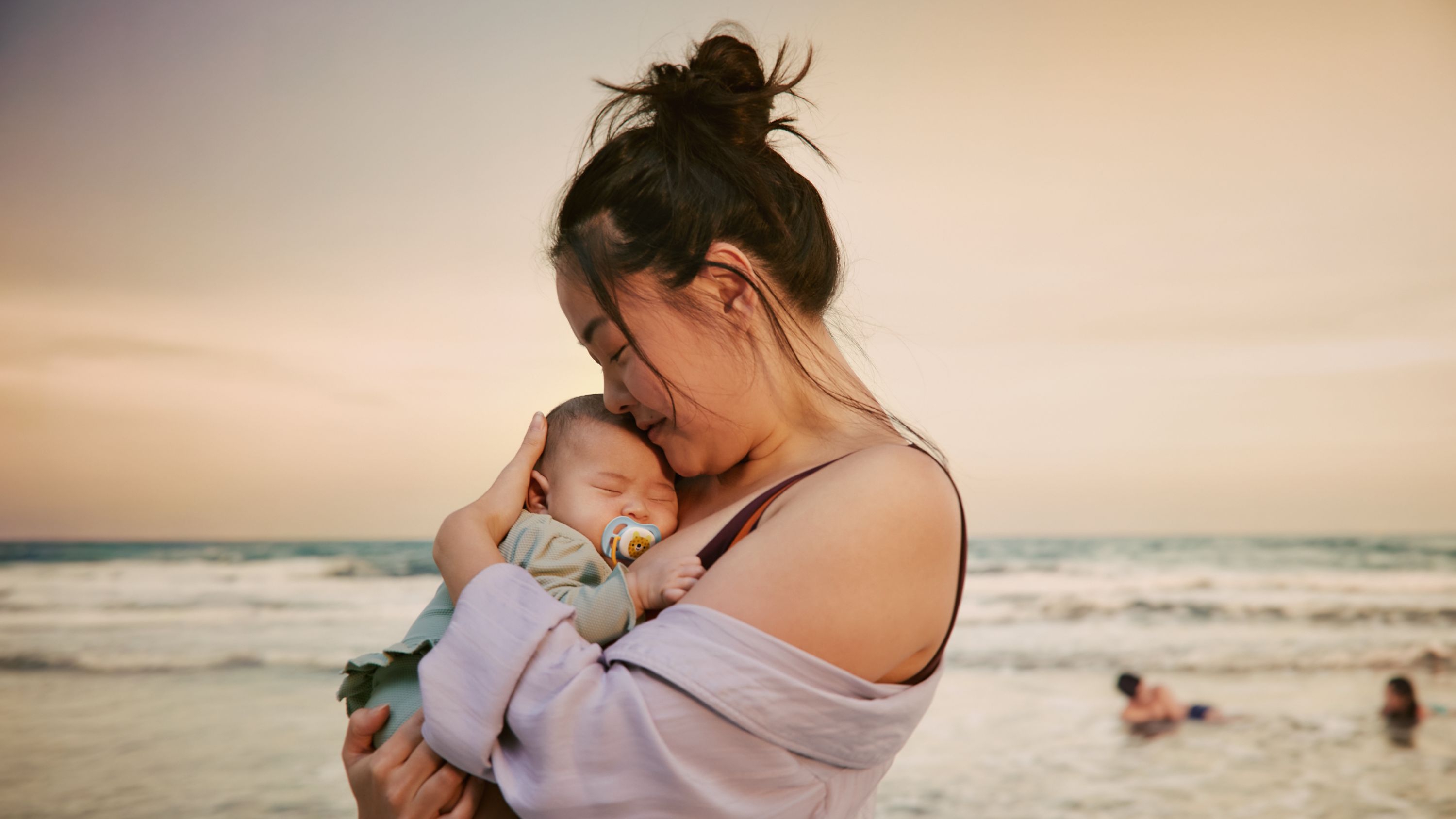 Philips Avent Pacifier ultra air, 0-6m, Grøn / Blå