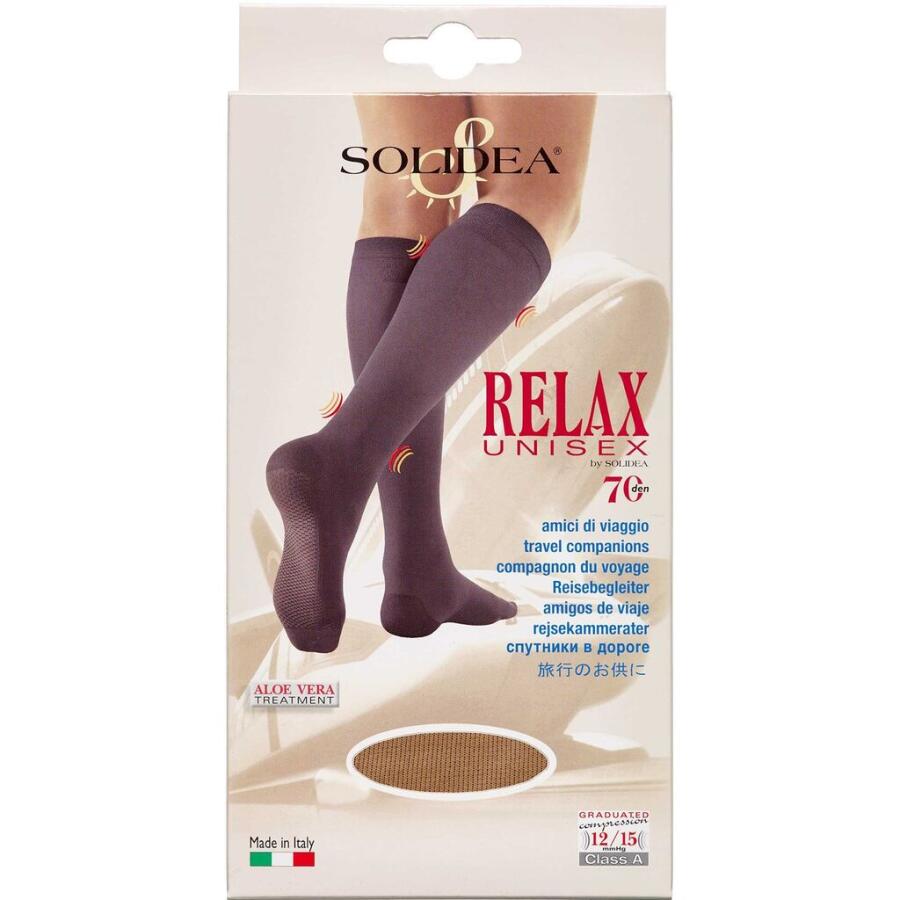 Solidea Knæ Relax Unisex 70 Camel Large