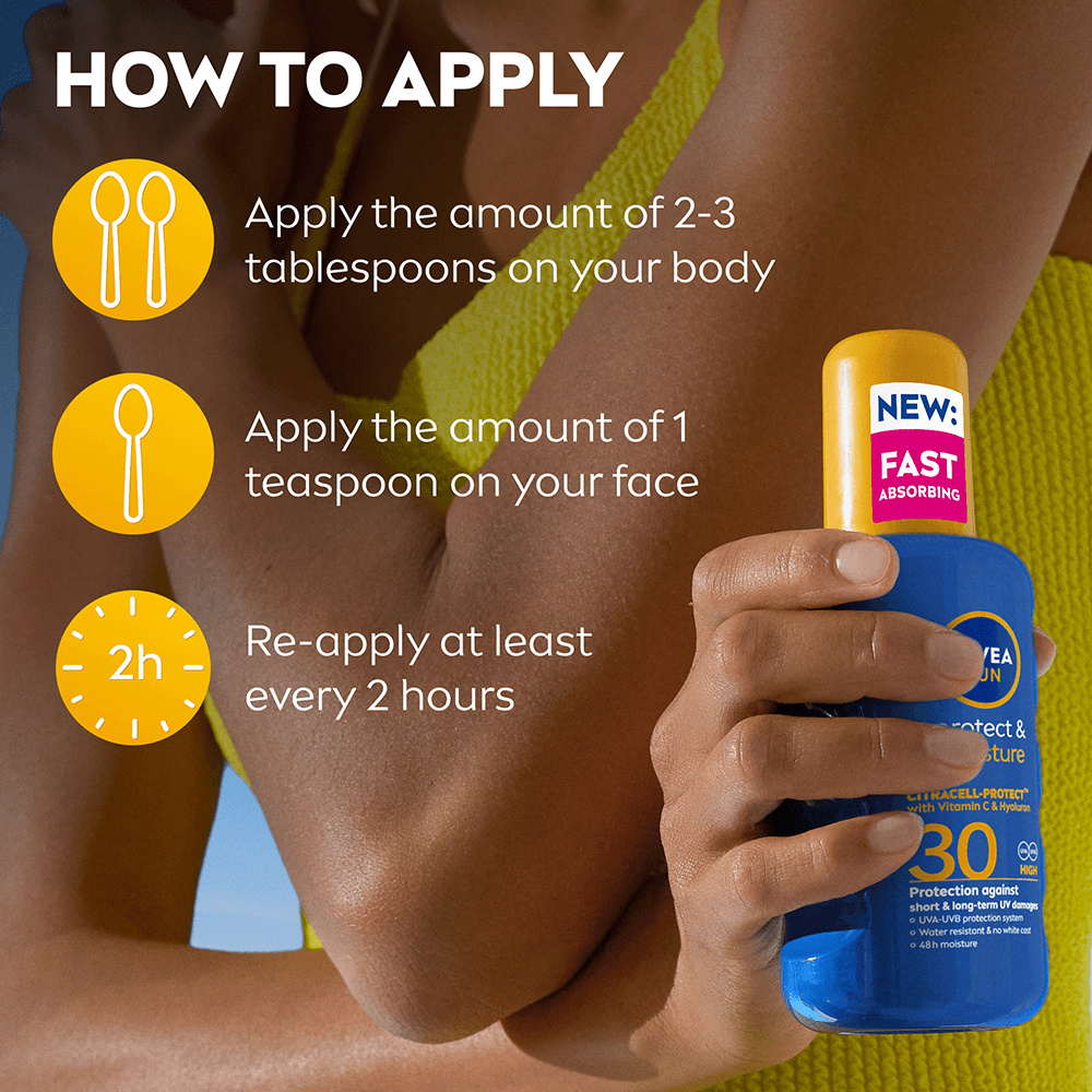 NIVEA Protect & Moisture Spray SPF 30