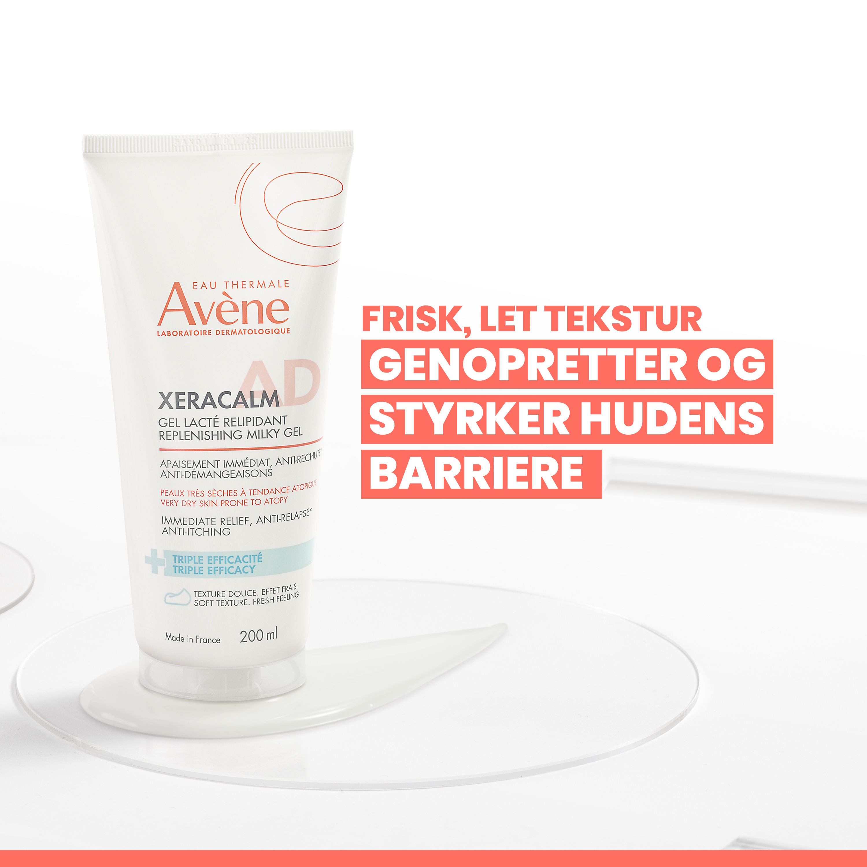 Avène XeraCalm A.D Replenishing Milky Gel