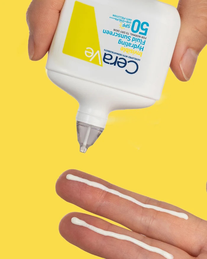 CeraVe Invisible Hydrating Fluid Sunscreen SPF 50