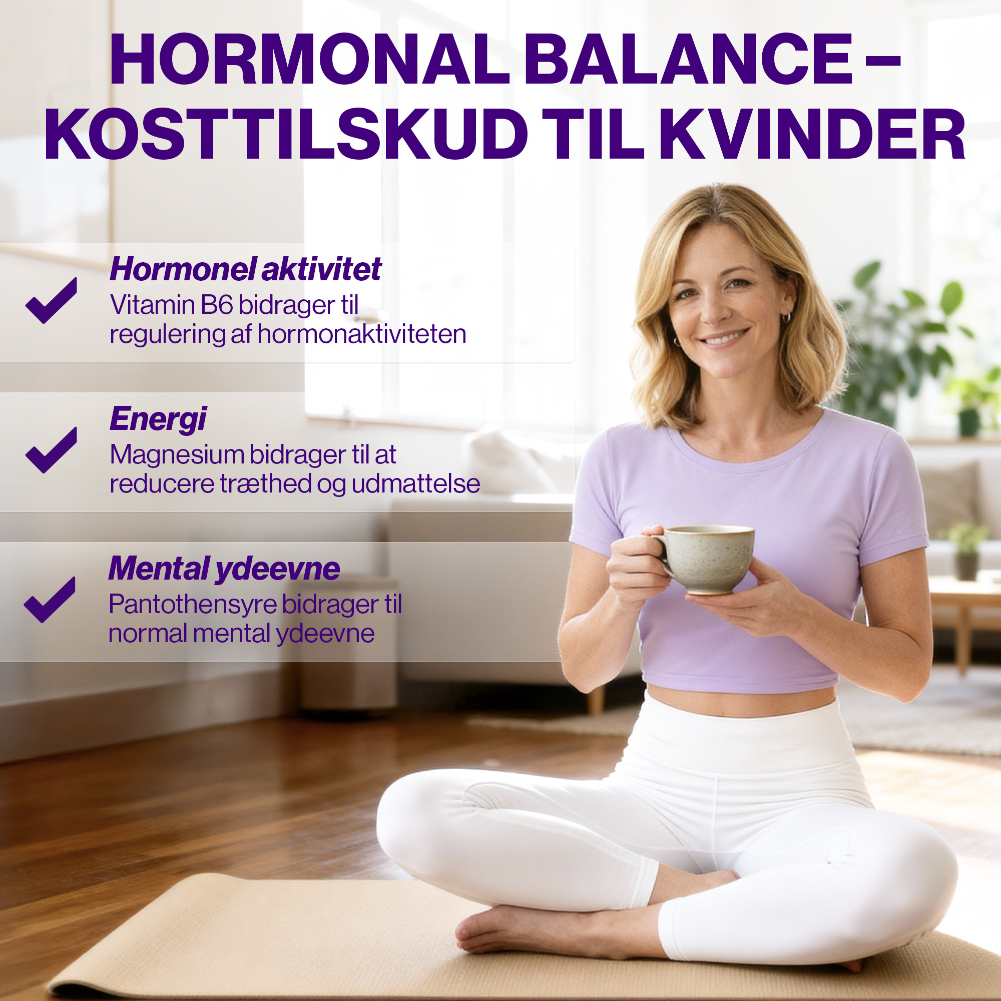 4 HER Hormonal Balance 60 stk