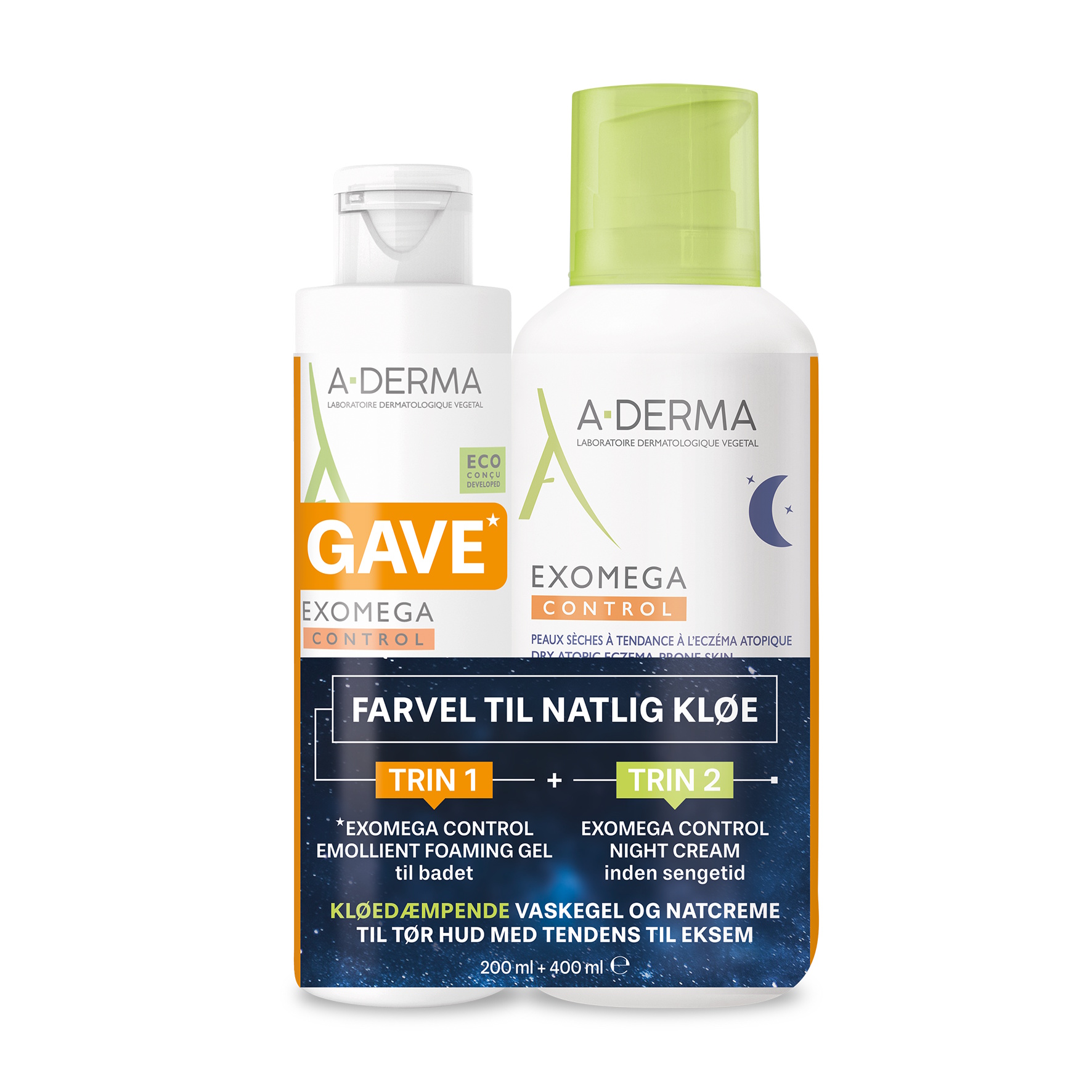 A-DERMA Exomega Night Kit