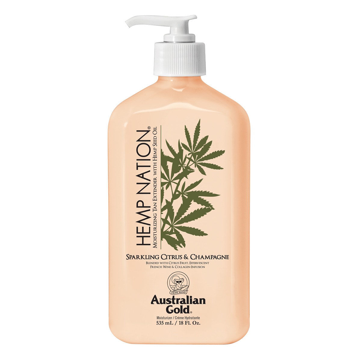 Australian Gold Hemp Nation Sparkling Citrus & Champagne Body Lotion