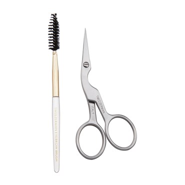 Tweezerman Brow Shaping Scissors & Brush