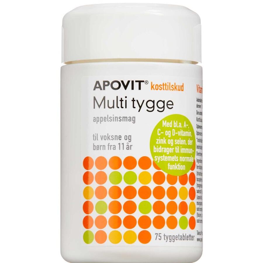 APOVIT Multi Tygge Appelsinsmag