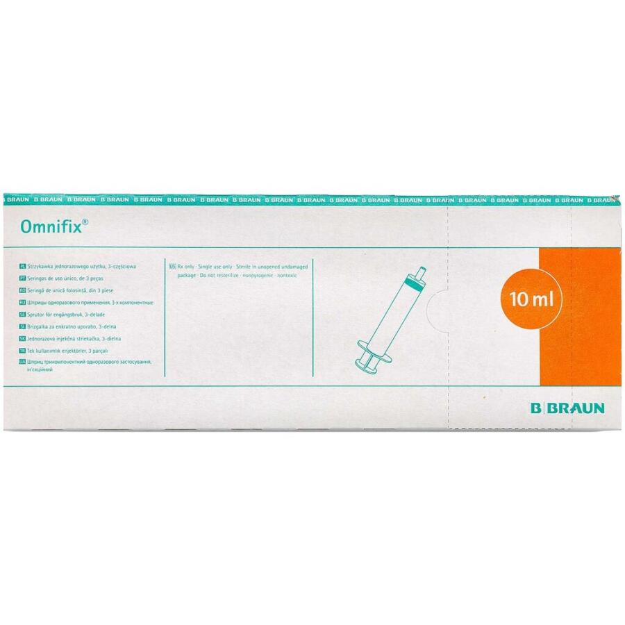 Sprøjte Omnifix Luer 10 ml