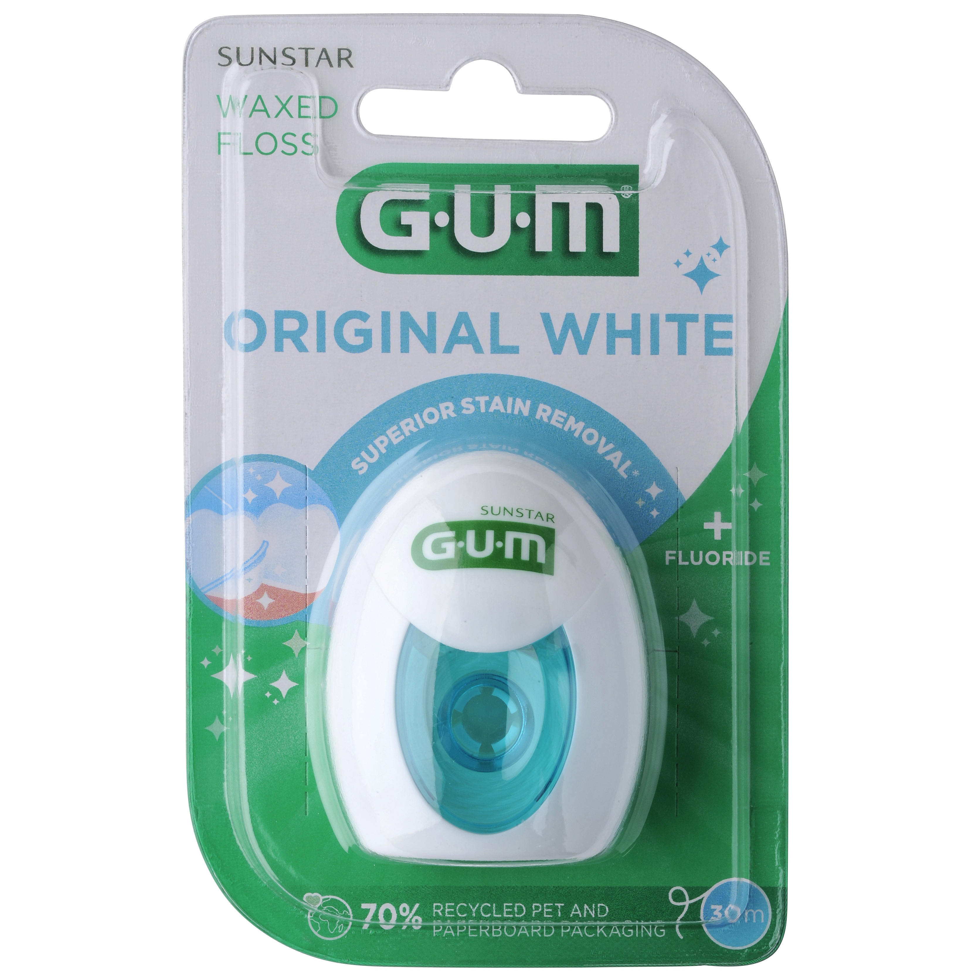 GUM Original White FLOSS Tandtråd