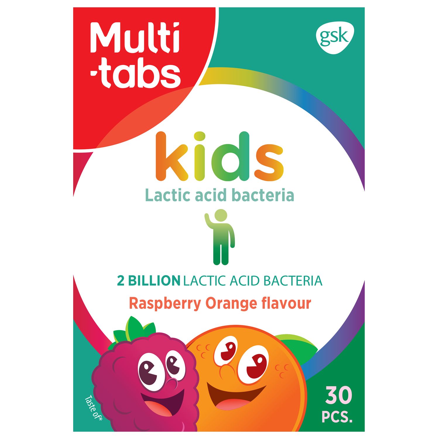 Multi-tabs Kids Mælkesyrebakterier