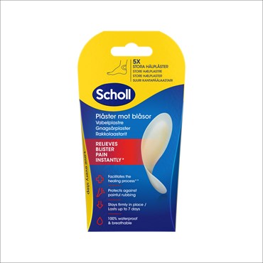 Scholl Blister Plasters Heel 5 pcs