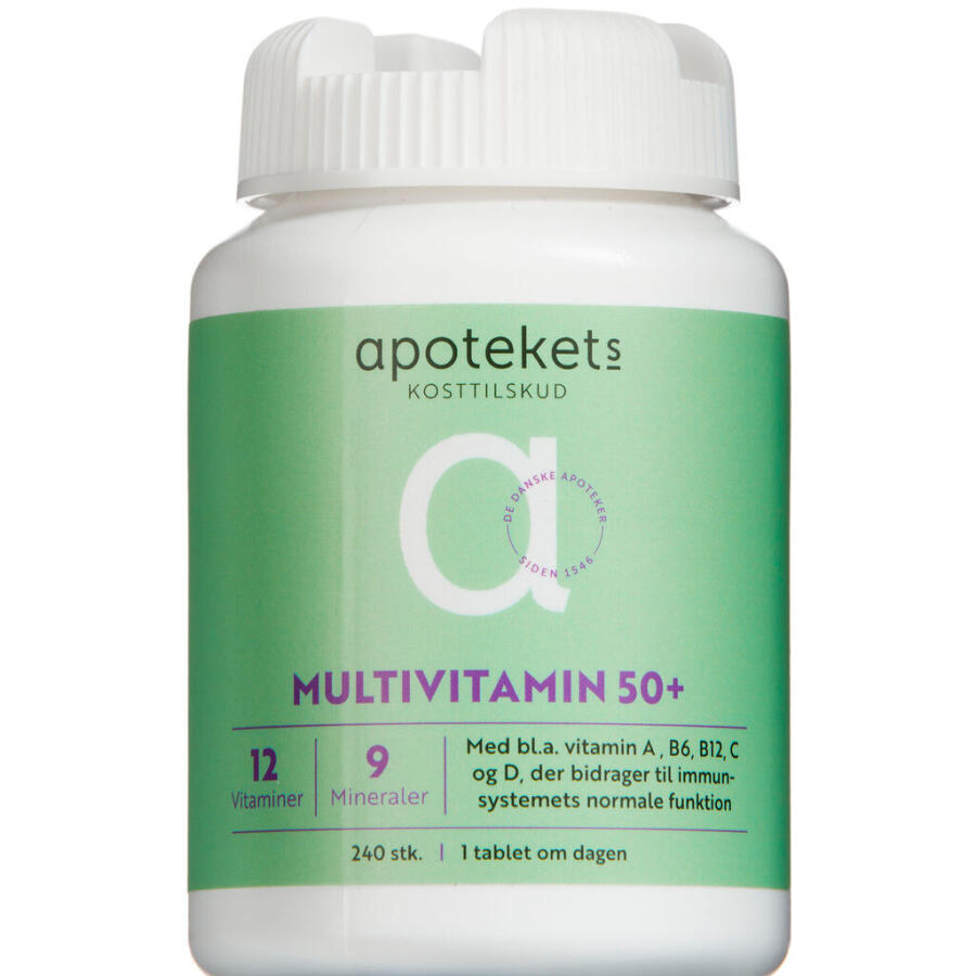 Apotekets Multivitamin 50+ Tabletter