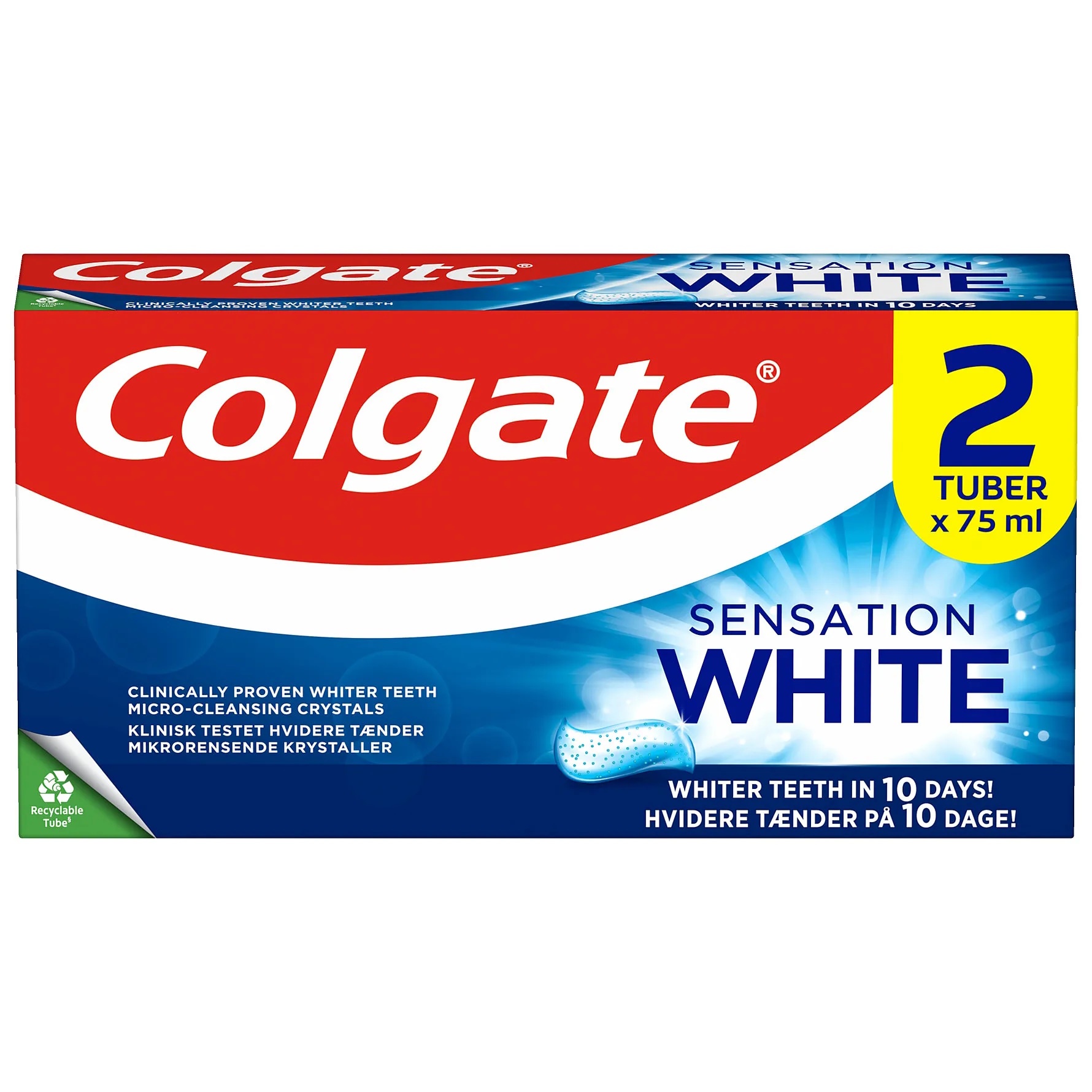 Colgate Sensation White Tandpasta 2 x 75 ml