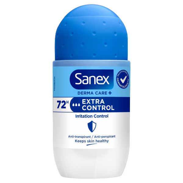 Sanex Derma Care+ Extra Control 72H Roll-on 53 ml.