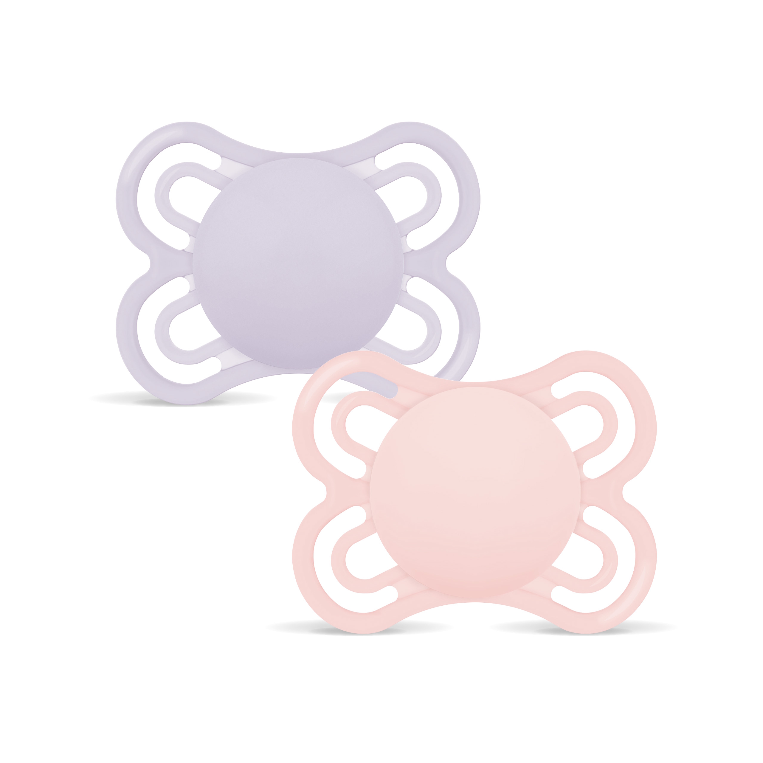 MAM Perfect Silk 0-6m 2p Box V Pink