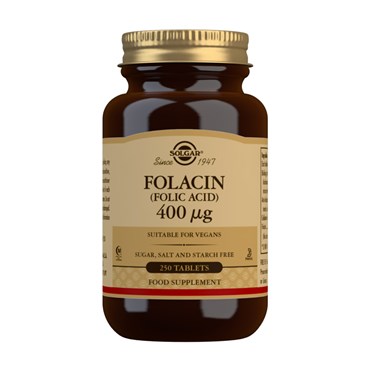 SOLGAR FOLIC ACID 400 µg (folsyre)