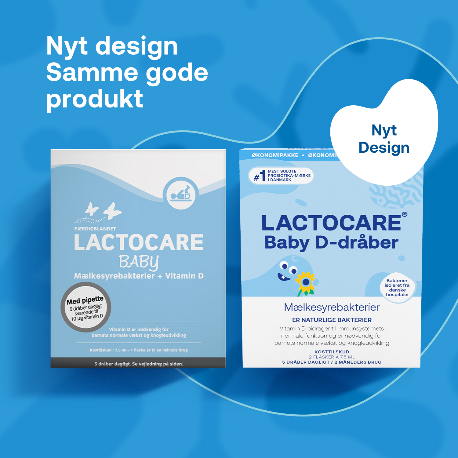 Lactocare Baby D-dråber 2-Pak