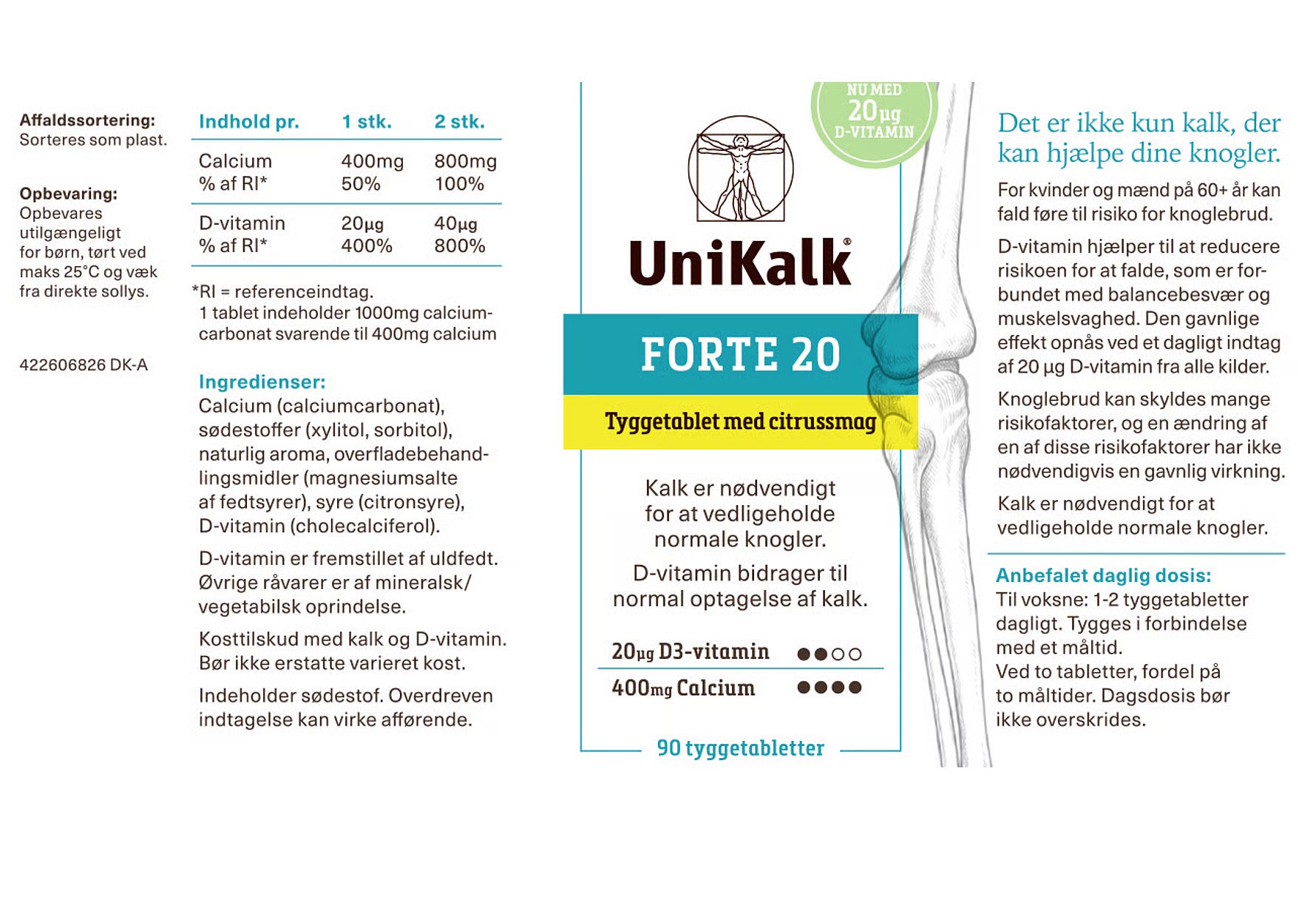 Unikalk Forte 20