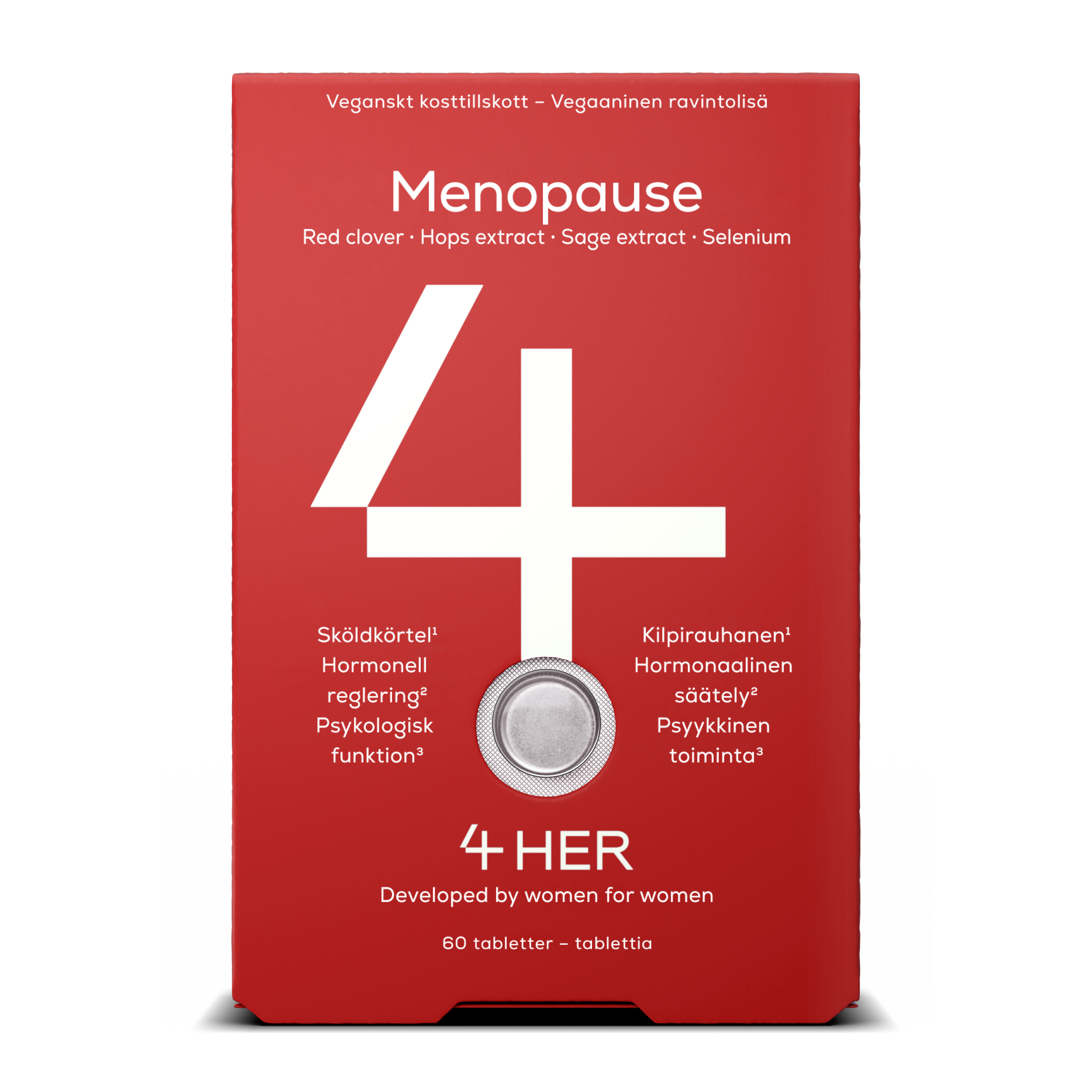 4 HER Menopause 60 stk