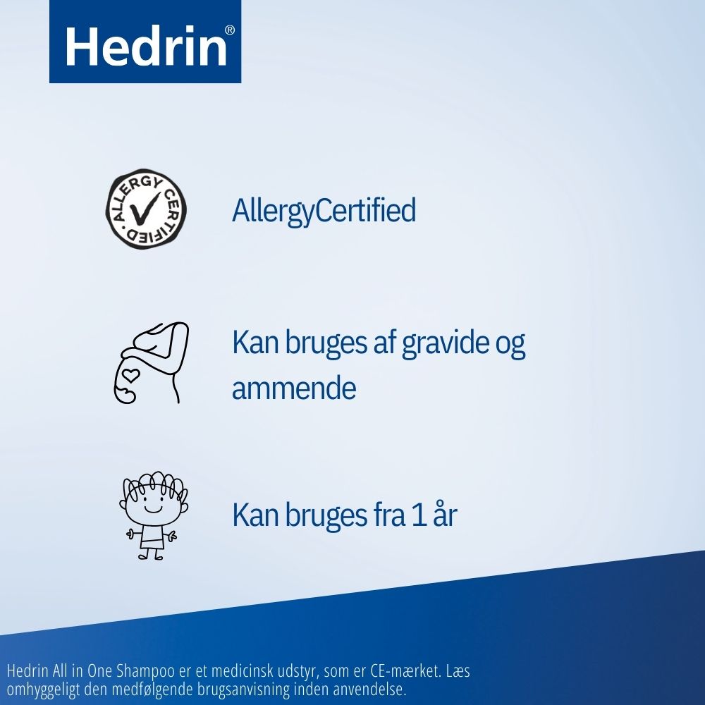 Hedrin all in one shampoo