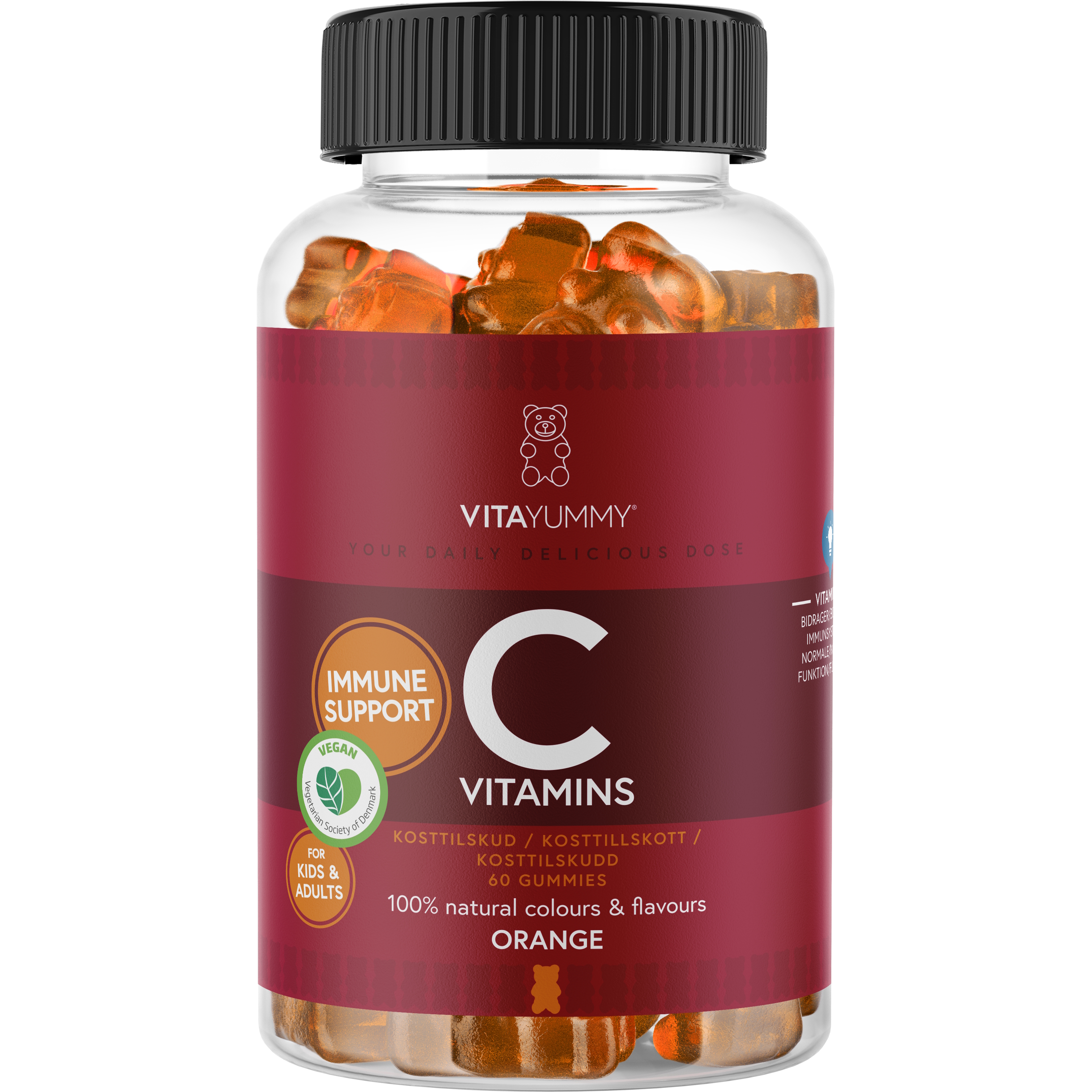 VitaYummy Vitamin C (Orange) - 60 stk.