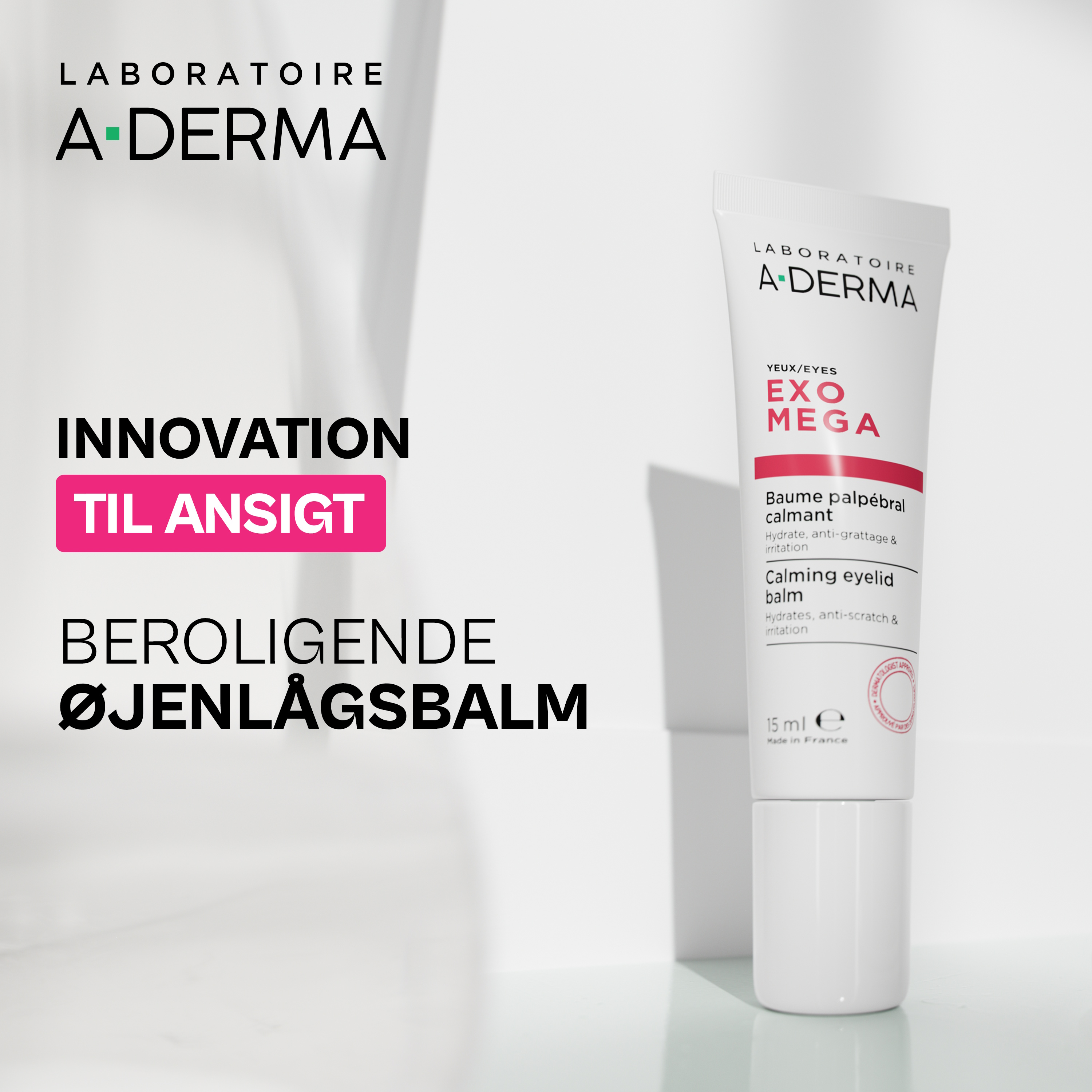 A-Derma Exomega Face Calming Eyelid Balm