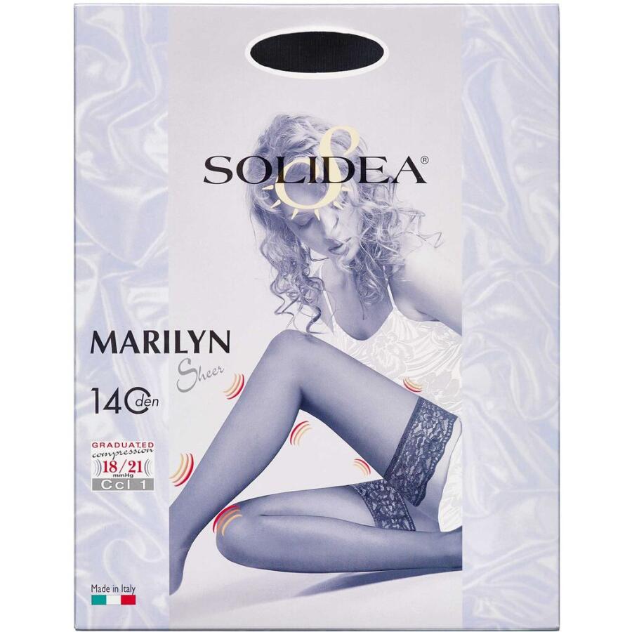 Solidea Lår Marilyn 140 Sheer Sort Small